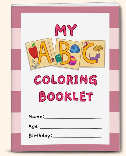 My ABC Coloring Booklet  .  Digital Printing Market